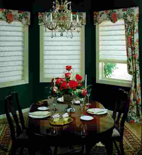 Roman Shades and Drapery